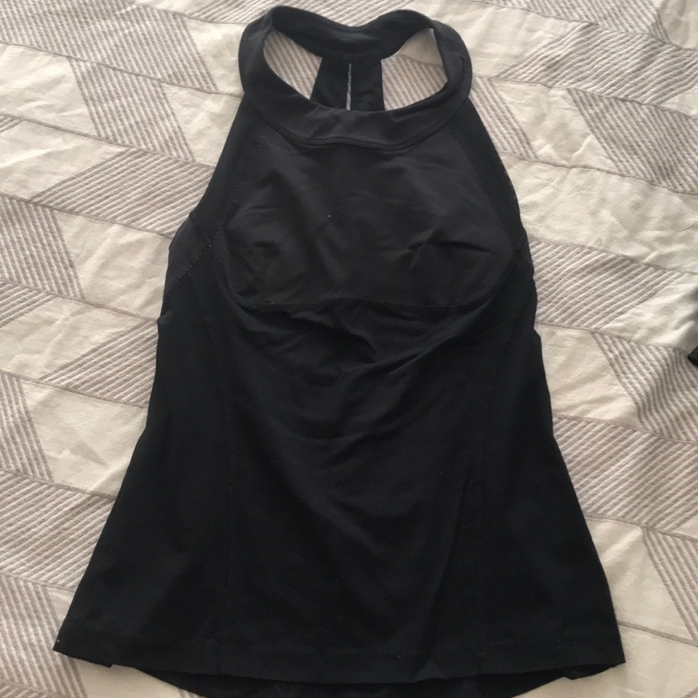 lululemon built in bra high support tank
